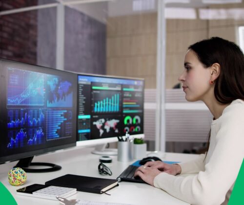 Tourism DMO executive reviews a real-time data and market intelligence dashboard for actionable insights into destination performance.